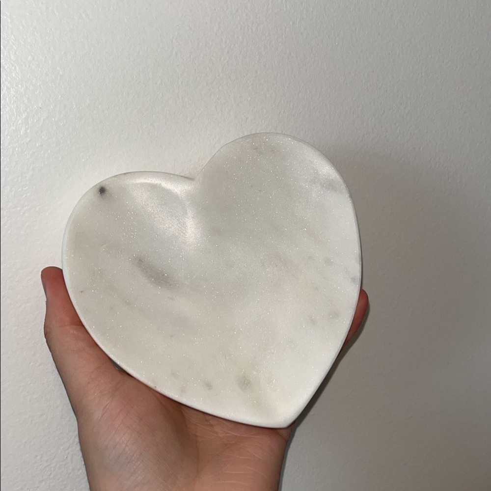 Heart shaped dish